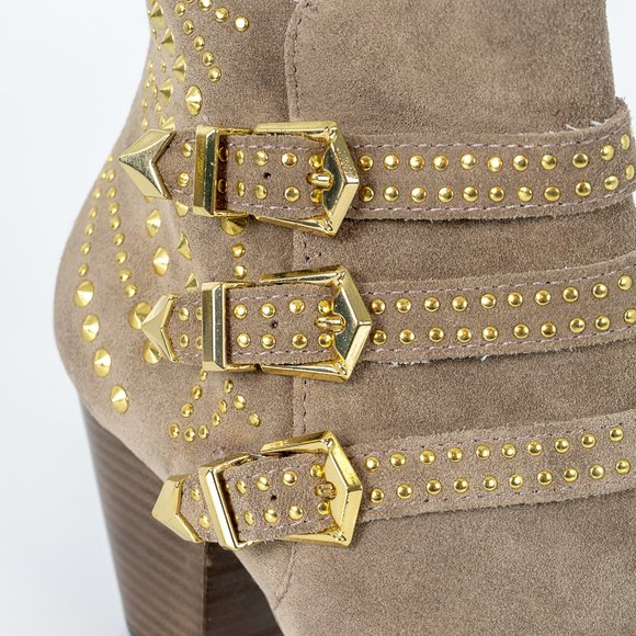 NWT ASH Studded  suede booties - sz 40 - Picture 4 of 7